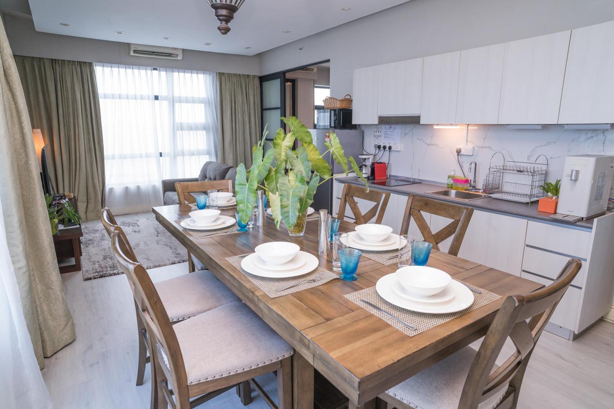 Petronella Suites Apartment @ Jesselton Quay Kota Kinabalu Luaran gambar